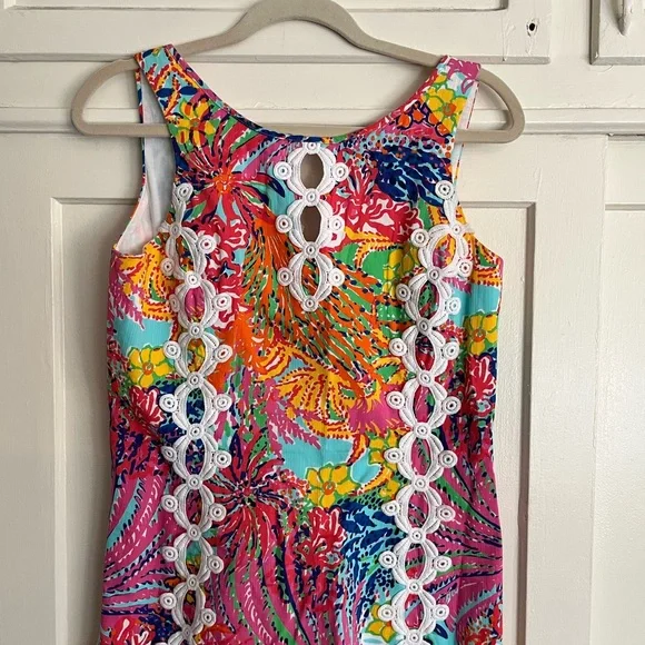 Lilly Pulitzer Ember shift - fishing for compliments dress size 8 - Picture 8 of 14